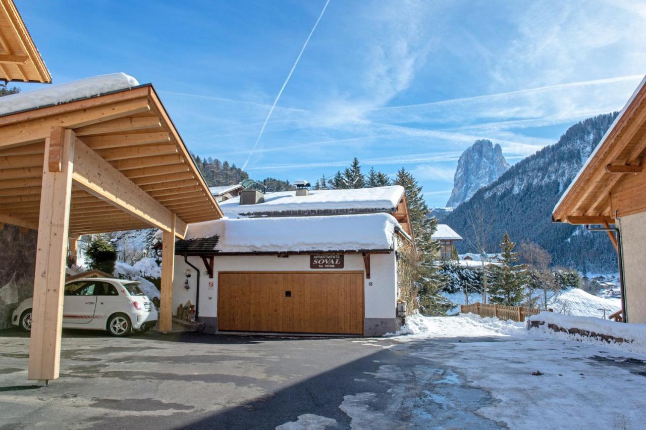 Apartment Soval Ortisei Eksteriør billede